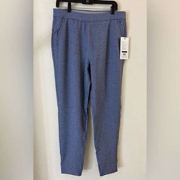 NWT Ministry Of Supply Women’s Fusion Terry Jogger in Indigo Heather Size L - Picture 5 of 16